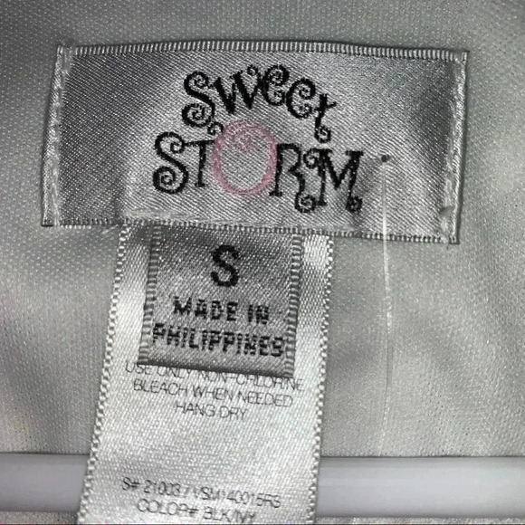 Sweet Storm Pleated Skirt Sheer Top Dress - Picture 6 of 6